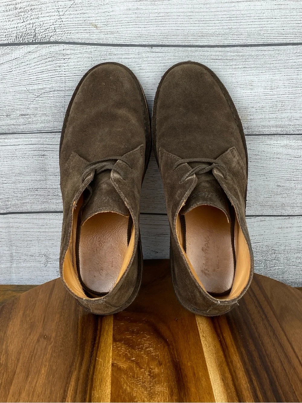 Astorflex Dark Chestnut Suede Greenflex Desert Boots Men’s Shoe Size 9 EU 42